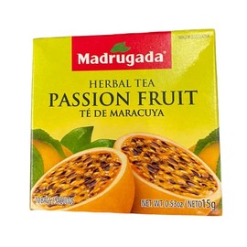 Passion Fruit Tea - 0.5 oz (10 tea bags) - Chá de Maracujá Madrugada - 15g (10 sachês)