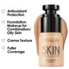 FOCALLURE 2 Pcs Liquid Foundation, Skin Evolution Foundation + Concealer,