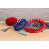 Quilted Bear Round Knitting Loom Set - Perfect for Making