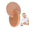 Hand to Hand Disc Baby | Natural Beech Wooden Baby