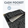 YeeCASE Server Book with Zipper Pocket, High Volume, Expandable Server