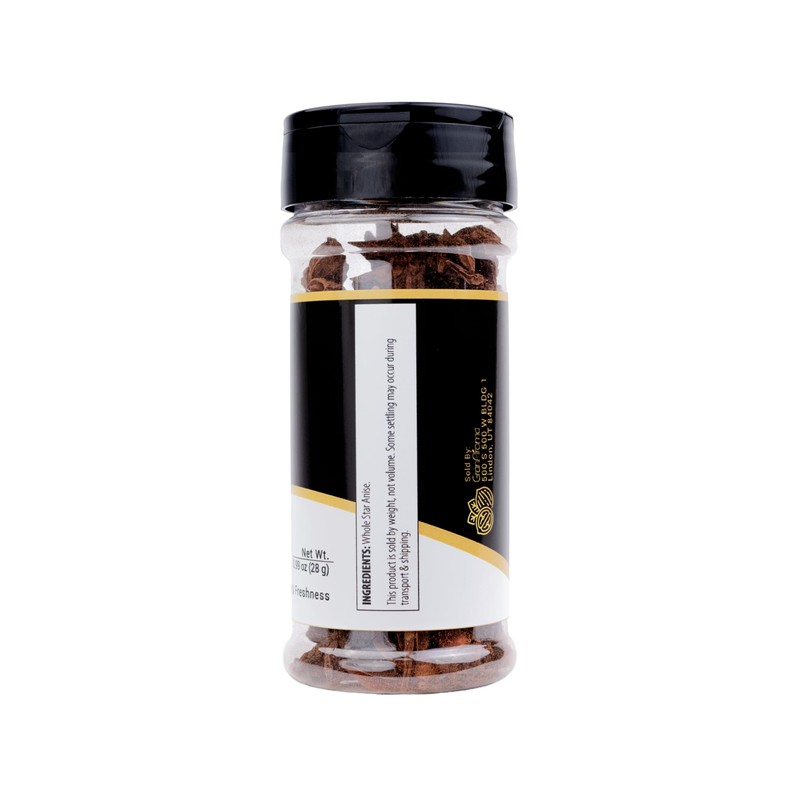 GranAroma Star Anise Whole, Sweet and Licorice Flavor Profile, Seasoning