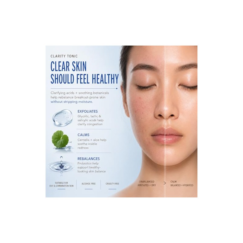Pixi Beauty Clarity Tonic | Salicylic Acid BHA & Glycolic