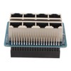 GPIO Breakout Board Professional 8 RJ45 Ports 40 Pin Power