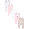 TupTam Baby Unisex Romper with Print Saying Pack of 5,