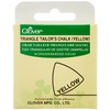 Clover Triangle Tailor's Chalk, Yellow
