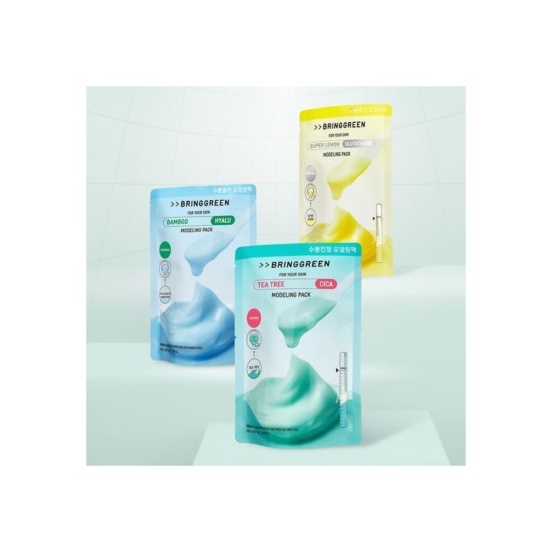 Bring Green [1+1] Bringgreen Modeling Pack Tea Tree Cica 28g