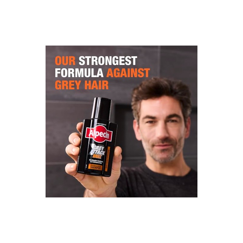 Alpecin Grey Attack MAX Caffeine & Colour Shampoo 1 x