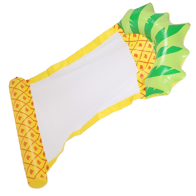 PVC Inflatable Floating Row Summer Water Hammock Float Lounger Bed