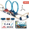 All Aboard Train Set for Kids - 69Pc Train Track