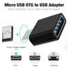 5 Plus 2 Pcs Micro USB OTG to USB Adapter