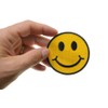 Patch, Embroidered Patch (Iron-On or Sew-On), Smile Face Patch, 3"