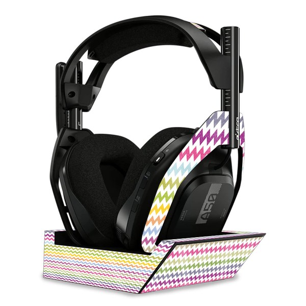 MightySkins Glossy Glitter Skin Compatible With Astro A50 Wireless Headphones