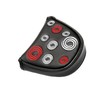 lopituwe Premium Magnetic Closure Half Round for Golf Headcover PU