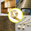 YIEMI Brass Sheet Roll, Gold Foil Sheets 1000mm x 50mm