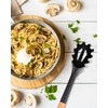 Silicone Pasta Fork, Kitchen Heat Resistant Noodle Spoon Server, BPA