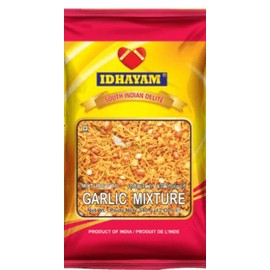 MEENAKSHI OVERSEAS LLC GARLIC MIXTURE BY IDHAYAM SOUTH INDIAN DELITE SAVOURIES & SNACKS FROM GOD'S OWN COUNTRY NET WT. 340 G (12 OZ)