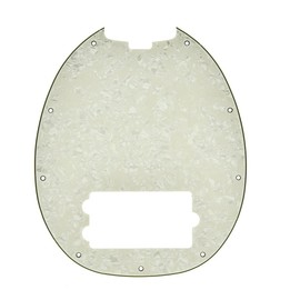 Dopro Bass Pickguard for Musikman Classic 4 String StingRay Bass Models, Aged Pearl