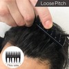 Vess Japanese-made Mesh Comb for Men, Coarse, for Pomade Barber
