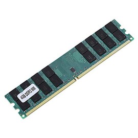 DDR2, 4GB DDR2 800MHz, PC2-6400 Desktop Memory Modules, 240pin 1.8V High Speed Desktop Memory Compatible with Motherboard Dedicated Memory, No Driver, Plug and Play