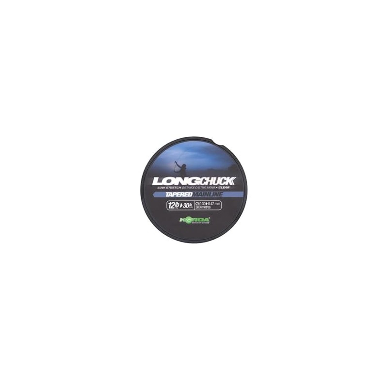 Korda LongChuck Distance Casting Mono Tapered Mainline 300 m 12-30