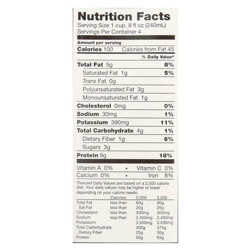 Westsoy Organic Vanilla Unsweetened (12x32 OZ)