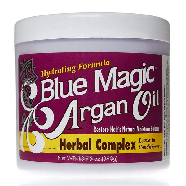 Blue Magic Argan Oil Herbal Complex Leave- In Conditioner 13.75 oz