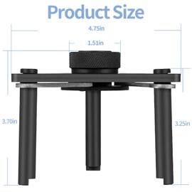 JZAHYUK T-0171-J Heavy Duty Transmission Clutch Drum, Adjustable Spring Compressor Adapter 3 Area for Foot-Press & Drum Buddy