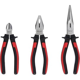 KS Tools 115.1010 ERGOTORQUE pliers set, 3 pcs, 160-200mm