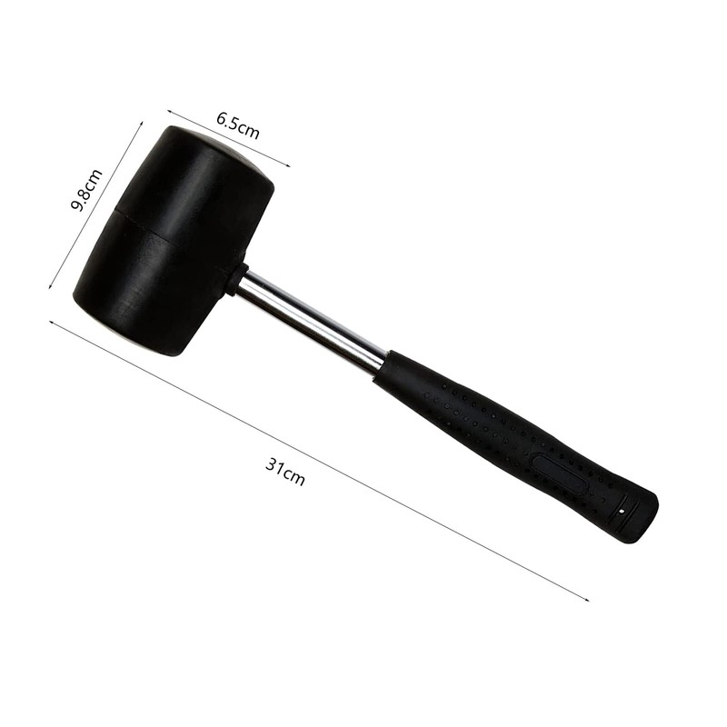 Martillo De Goma, Martillo Mazo Goma, Mazo De Goma Doble
