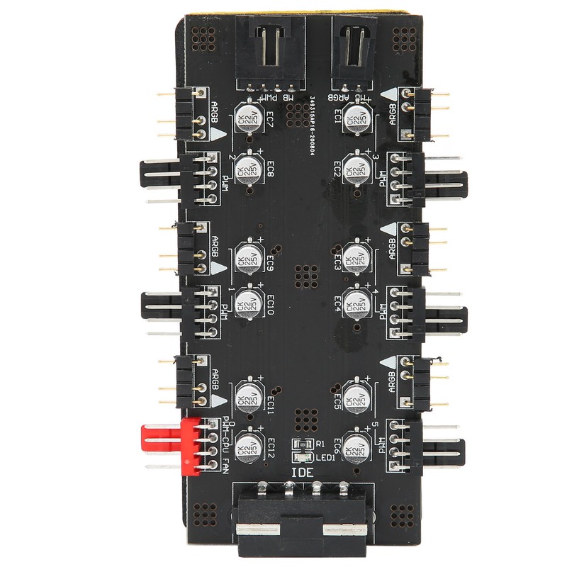 6 Way Splitter Hub 4PIN PWM Speed Regulation 3PIN ARGB