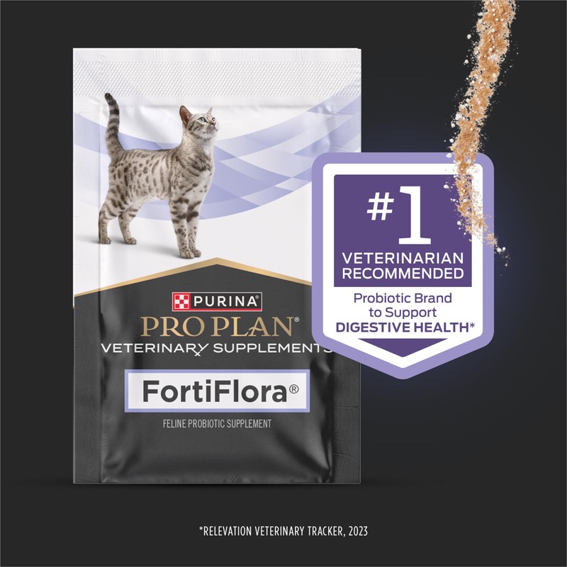 Purina Pro Plan Veterinary Supplements FortiFlora Daily Probiotics for Cats