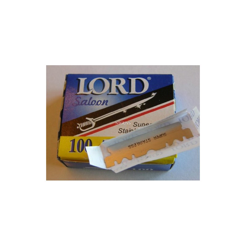 LORD Single edge razor blades 100ct