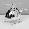 Juliana Bambino Silver Plated Money Box - Helicopter 208L