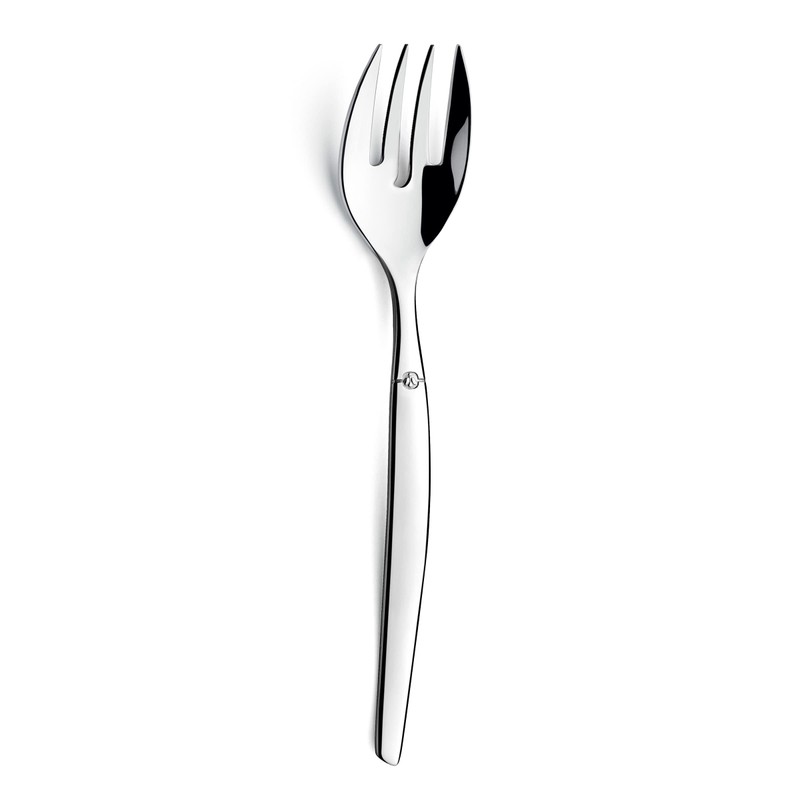 Lou Laguiole Jet 2 251300V000A23 Salad Servers 18/0 Stainless Steel