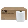 GEN Hardwound Roll Towels - White, 8-Inch x 800 ft,