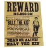 MH,LLC Treasure Gurus Billy The Kid Wanted Dead or Alive