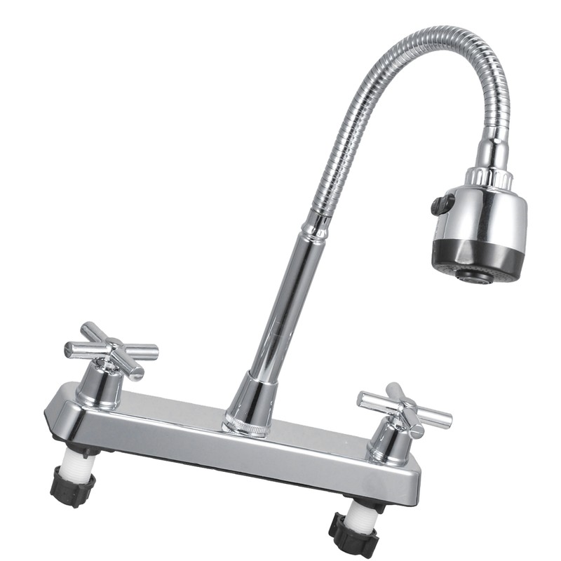 Kitchen Sink Faucet Professional Modern Simple Style Cold Hot Dual