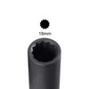 sourcing map 1/2-Inch Drive 18mm 12-Point Deep Impact Socket, CR-MO