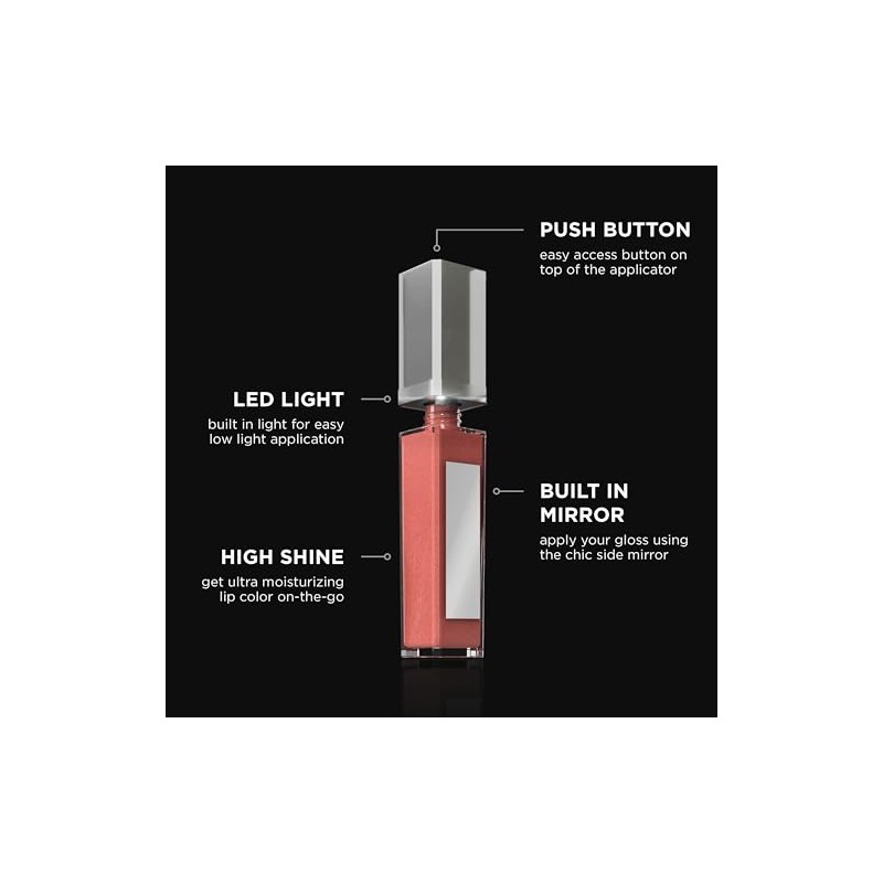 Pure Illumination Light Up Lip Gloss - (Razzmatazz) by Pure