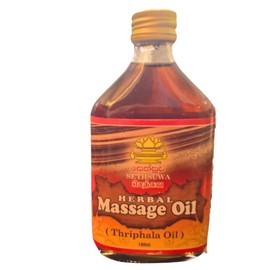 Massage Oil | Pure Sesame Oil Infused with Thripala | Miracle Massage Oil | 180 ML