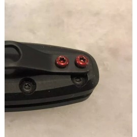 Kershaw Translucent Red Torx Screws For Kershaw 7500 Knife Pocket Clip - Set of 2pcs