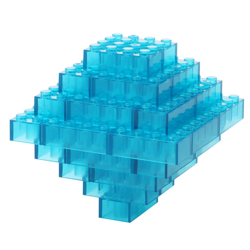 120 Building Blocks 4 x 2, Compatible with All Other