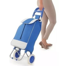 Misorel Carrito De Mandado Con Bolsa Soporta 50 Kg Hogar