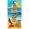 Texas Beach Towel 30 x 60 inch 100% Cotton (30"