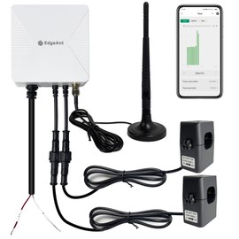 WiFi Energy Monitor with 2 * 300A Clamps, Real-Time Electricity Tracking, Smart Home Power Management