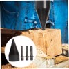 COHEALI 1Set Wood Drill Bit Firewood Splitter with Handles Heavy