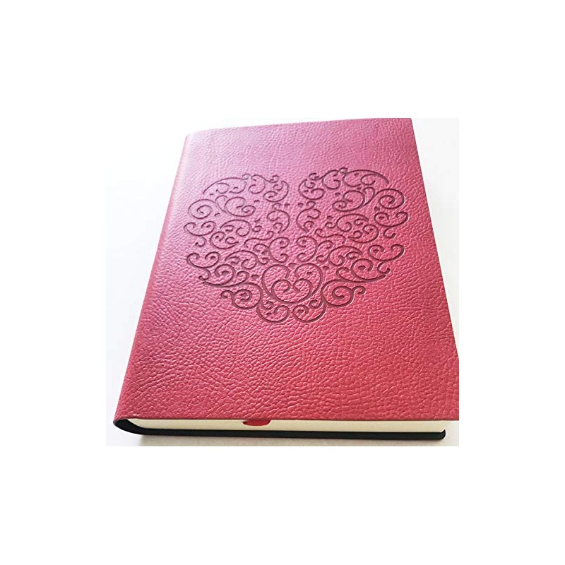 Red Heart Lined Journal