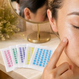 Parches para Acne 276 Unidades – 7 Colores Diferentes, Parches Hidrocoloides para Espinillas y Granos, Tratamiento Nocturno Invisible para Todo Tipo de Piel, Pimple Patches Efectivos