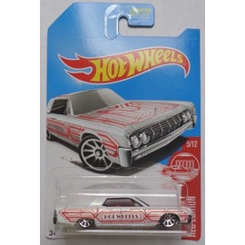2017 Hot Wheels Target Exclusive Red Edition 4/12 - 64 Lincoln Continental [White]